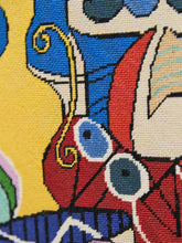Load image into Gallery viewer, Picasso Study Needlepoint Art
