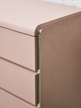 Load image into Gallery viewer, Light Pink 6 Drawer Post Modern Dresser

