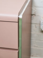 Load image into Gallery viewer, Light Pink 6 Drawer Post Modern Dresser
