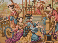 Load image into Gallery viewer, 1940’s Japanese Garden Tapestry Framed
