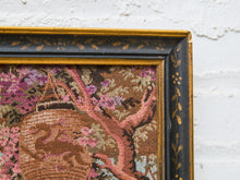 Load image into Gallery viewer, 1940’s Japanese Garden Tapestry Framed
