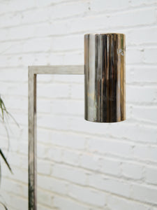 Marble Base Chrome Lamp