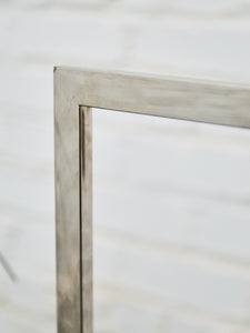 Marble Base Chrome Lamp
