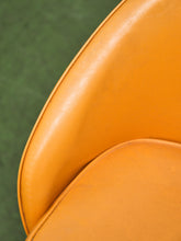 Load image into Gallery viewer, 1960’s Vintage Orange Swivel Chair
