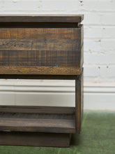 Load image into Gallery viewer, Rustic Recycled Wood Nightstand
