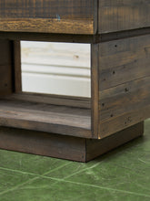 Load image into Gallery viewer, Rustic Recycled Wood Nightstand
