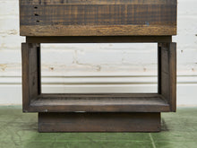 Load image into Gallery viewer, Rustic Recycled Wood Nightstand
