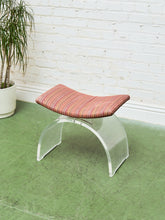 Load image into Gallery viewer, Lucite Base Vanity Chair
