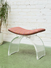 Load image into Gallery viewer, Lucite Base Vanity Chair
