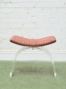 Lucite Base Vanity Chair