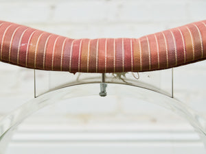 Lucite Base Vanity Chair