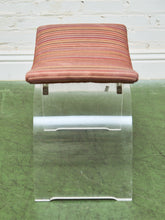 Load image into Gallery viewer, Lucite Base Vanity Chair
