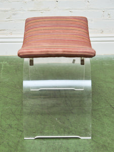 Lucite Base Vanity Chair