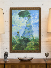 Load image into Gallery viewer, Woman with Parasol Painting Monet Study
