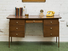 Load image into Gallery viewer, 1960s Rattan Front Formica Desk
