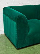 Load image into Gallery viewer, Kelly Green Vintage Modular Sectional
