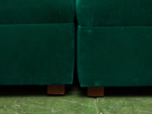 Load image into Gallery viewer, Kelly Green Vintage Modular Sectional
