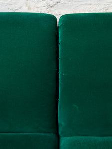 Kelly Green Vintage Modular Sectional
