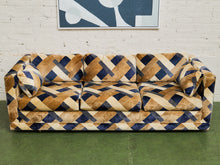 Load image into Gallery viewer, 1970s Geometric Vintage Sofa
