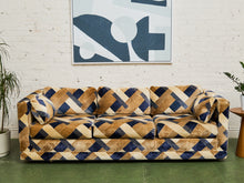 Load image into Gallery viewer, 1970s Geometric Vintage Sofa
