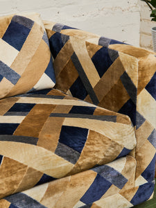 1970s Geometric Vintage Sofa