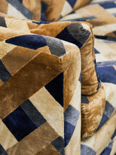 Load image into Gallery viewer, 1970s Geometric Vintage Sofa
