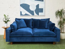 Load image into Gallery viewer, Blue Cloud Style Sofa
