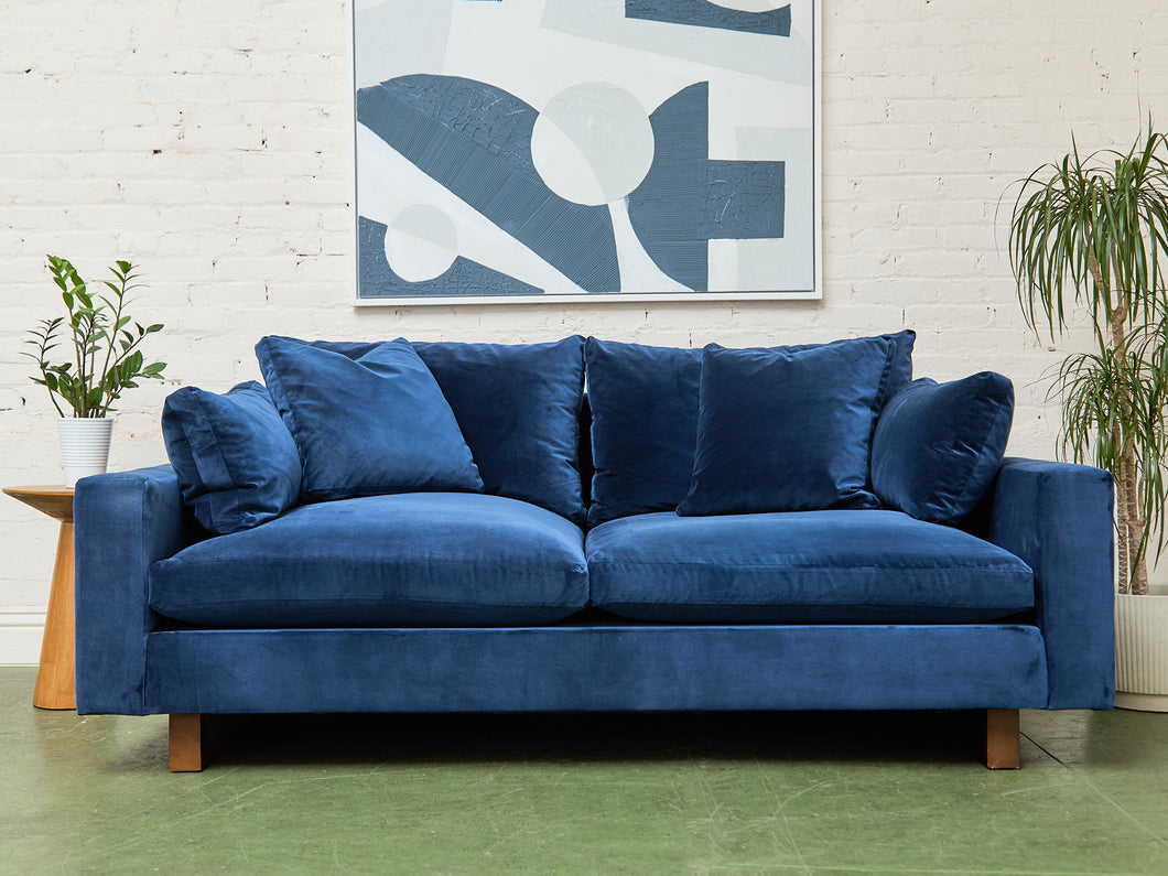 Blue Cloud Style Sofa