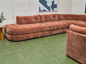 Prima 6 piece Sectional In Ginger