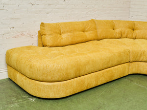 Prima Double Bumper Sectional 4 Piece