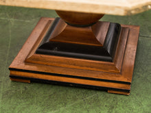 Load image into Gallery viewer, Octagon Travertine 1970s Coffee Table on Pedestal Base
