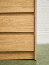 Load image into Gallery viewer, 3 Drawer Blonde Nightstands

