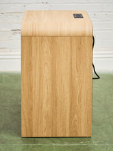 Load image into Gallery viewer, Pair of Double Drawer Blonde Nightstands
