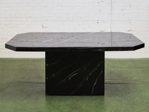 Faux Marble Dining Table