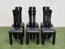Load image into Gallery viewer, Set of 6 post Modern Dining Chairs
