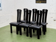 Load image into Gallery viewer, Set of 6 post Modern Dining Chairs

