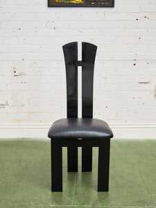 Set of 6 post Modern Dining Chairs