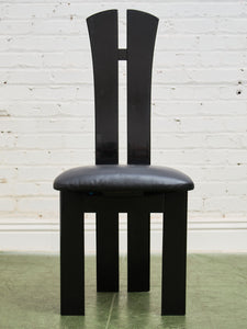 Set of 6 post Modern Dining Chairs
