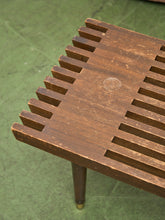 Load image into Gallery viewer, Rustic, Mid-Century Modern Coffee Table with Formica Side Table

