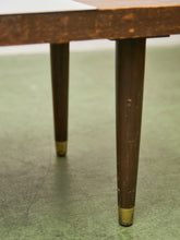 Load image into Gallery viewer, Rustic, Mid-Century Modern Coffee Table with Formica Side Table
