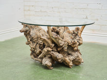 Load image into Gallery viewer, Burlwood Vintage Coffee Table
