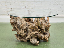 Load image into Gallery viewer, Burlwood Vintage Coffee Table
