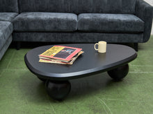Load image into Gallery viewer, Black Sculptural Coffee Table
