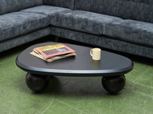 Load image into Gallery viewer, Black Sculptural Coffee Table
