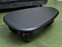 Load image into Gallery viewer, Black Sculptural Coffee Table

