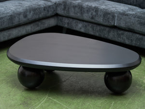 Black Sculptural Coffee Table