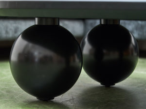 Black Sculptural Coffee Table
