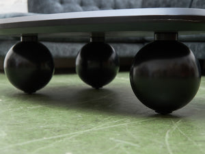 Black Sculptural Coffee Table
