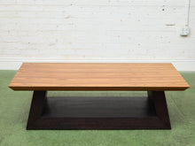 Load image into Gallery viewer, Rectangle Walnut Veneered Coffee Table
