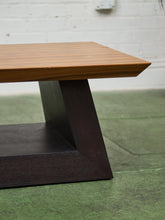 Load image into Gallery viewer, Rectangle Walnut Veneered Coffee Table

